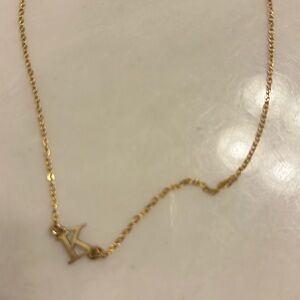 K gold necklace great condition